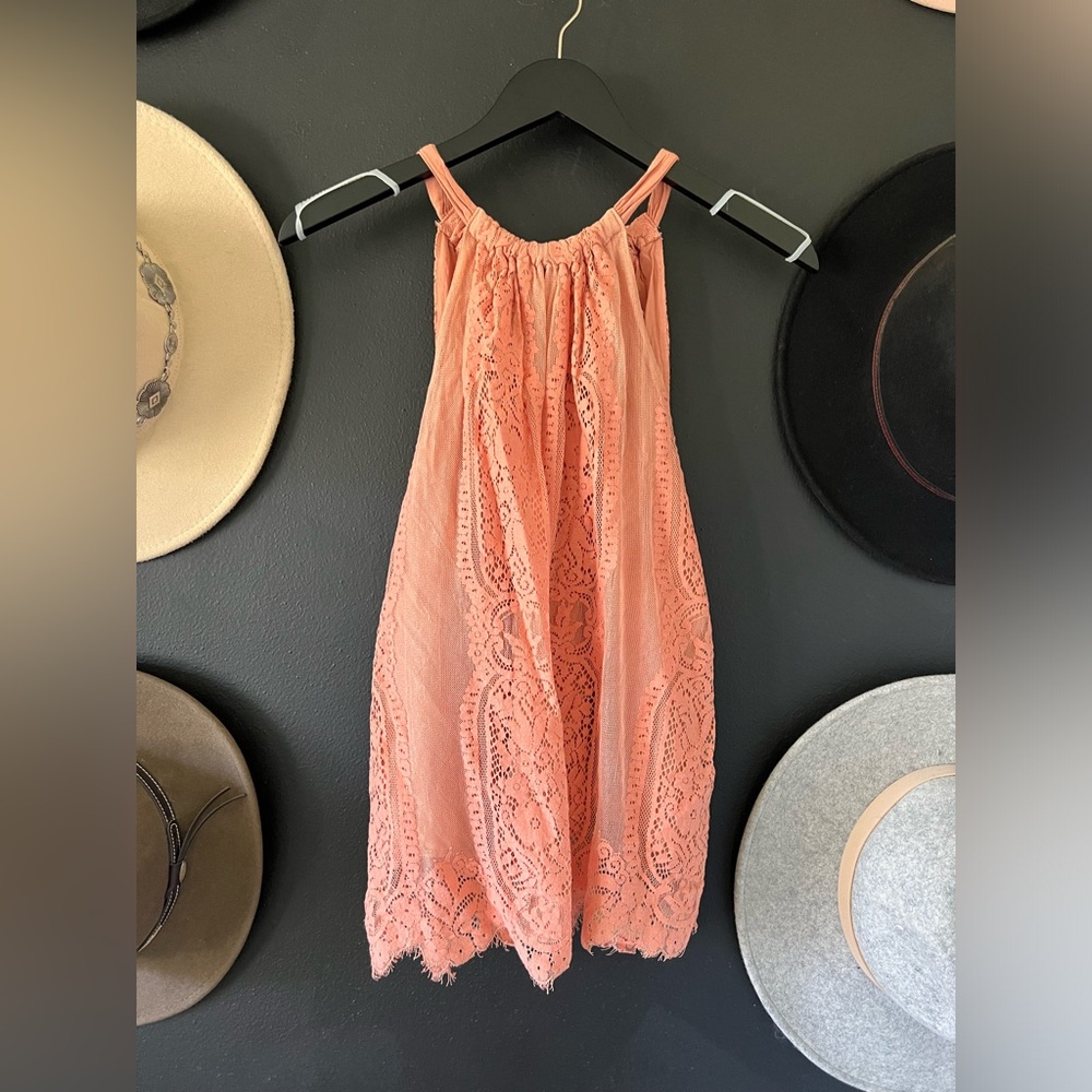 Lace tank
